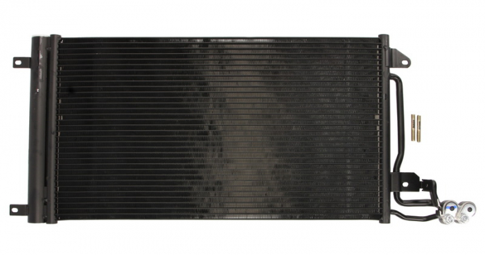 Radiator clima AC cu uscator AUDI A1; SEAT IBIZA IV, IBIZA IV ST, TOLEDO IV; SKODA FABIA II, FABIA III, RAPID, ROOMSTER, ROOMSTER PRAKTIK; VW POLO 1.0-2.0D dupa 2007