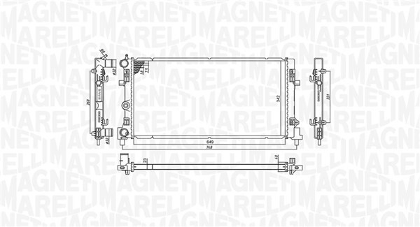 Radiator motor (Automat/Manual) potrivit AUDI A1; SEAT IBIZA IV, IBIZA IV SC, IBIZA IV ST, TOLEDO IV; SKODA FABIA II, FABIA III, RAPID, ROOMSTER, ROOMSTER PRAKTIK; VW POLO V 1.0-2.0 [2]
