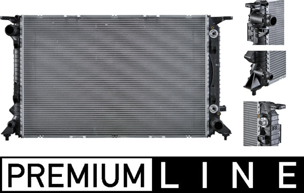 Radiator motor (Automat) potrivit AUDI A4 ALLROAD B8, A4 B8, A5, A6 ALLROAD C7, A6 C7, A7, Q5; PORSCHE MACAN 2.0-3.2 [3]