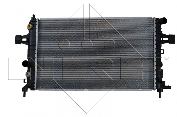 Radiator motor (cu elemente montaj) potrivit OPEL ASTRA H, ASTRA H CLASSIC, ASTRA H GTC, ZAFIRA B 1.2-1.8 [5]