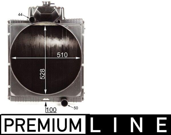 Radiator motor potrivit CLAAS CELTIS 4045-4045TRT72 (cu rama) [3]