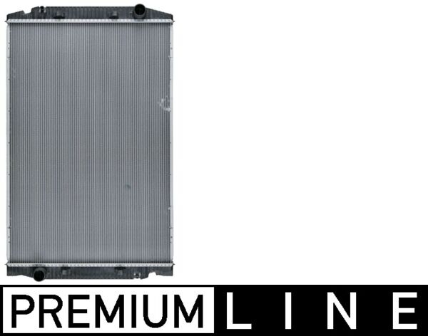 Radiator motor potrivit IVECO STRALIS I, STRALIS II, S-WAY, X-WAY F2CFE601E-F3HFL611G dupa 2002 (fara cadru) [3]