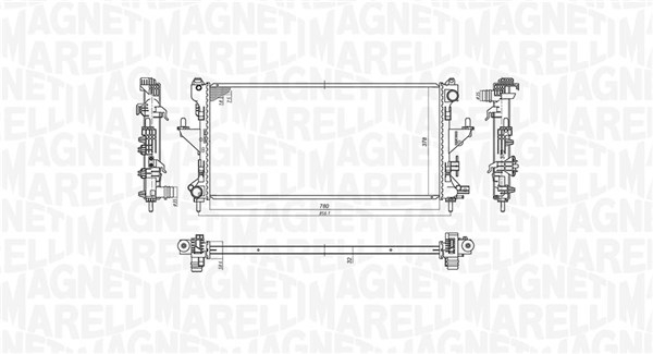 Radiator motor (Manual) potrivit CITROEN JUMPER II; FIAT DUCATO; PEUGEOT BOXER 2.2D-3.0D