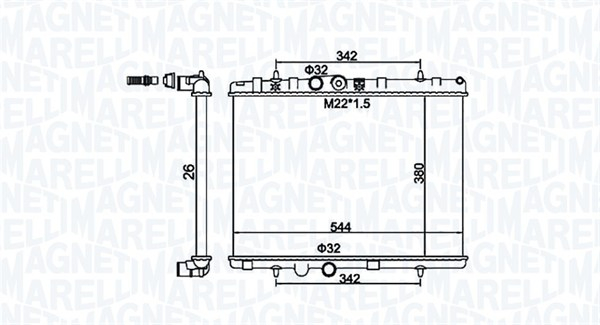 Radiator motor (Manual) potrivit DS DS 3; CITROEN BERLINGO/MINIVAN, C2, C2 ENTERPRISE, C3 AIRCROSS II, C3 I, C3 II, C3 III, C3 PICASSO, C4 CACTUS, C-ELYSEE, DS3 1.0-1.6D [3]