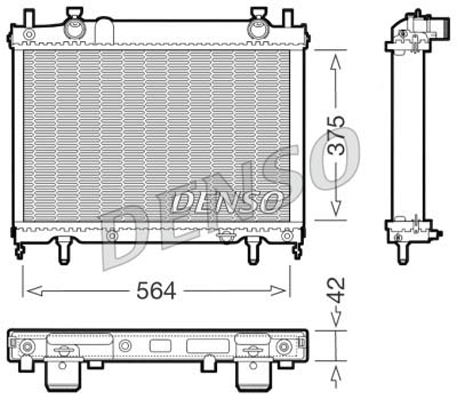 Radiator motor (Manual) potrivit FIAT TALENTO; OPEL VIVARO B; RENAULT TRAFIC III 1.6D/2.0D [3]