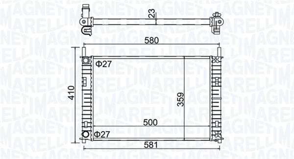 Radiator motor (Manual) potrivit FORD FIESTA V, FUSION; MAZDA 2 1.3 1.4D