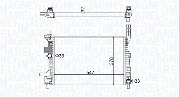 Radiator motor (Manual) potrivit FORD FOCUS III, FOCUS III/KOMBI, KUGA II, TOURNEO CONNECT V408 NADWOZIE WIELKO, TRANSIT CONNECT, TRANSIT CONNECT V408/MINIVAN 1.5D/1.6D [2]