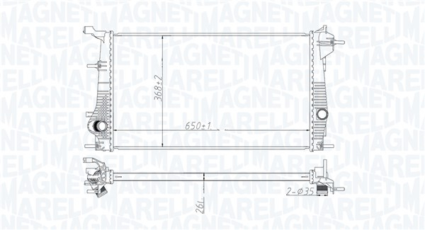 Radiator motor potrivit RENAULT FLUENCE, GRAND SCENIC III, MEGANE, MEGANE III, SCENIC III 1.6ALK-2.0D (Manual) [2]