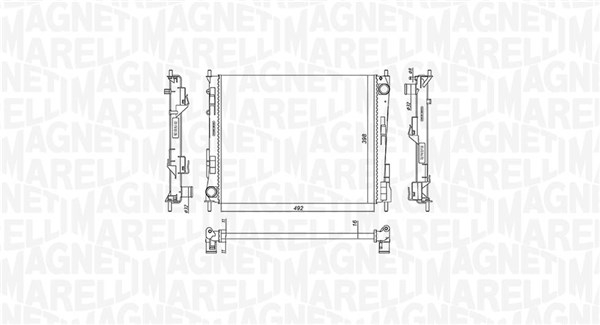 Radiator motor (Manual) potrivit RENAULT TWINGO II 1.2/1.6 [2]