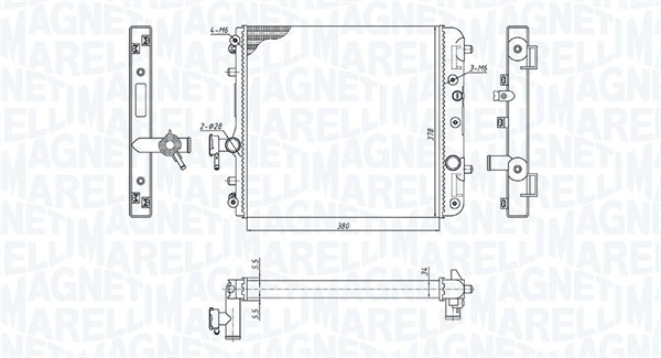 Radiator motor (Manual) potrivit SUZUKI IGNIS I 1.3 [2]