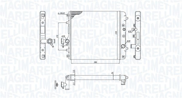 Radiator motor (Manual) potrivit SUZUKI IGNIS I, IGNIS II, WAGON R, WAGON R+ 1.0 1.3 1.5