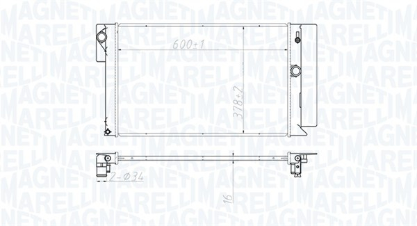 Radiator motor (Manual) potrivit TOYOTA AURIS, COROLLA, VERSO 1.3-2.2D