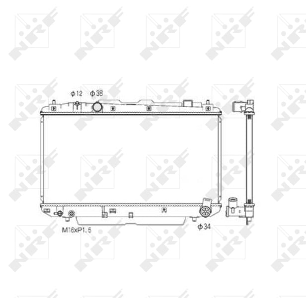 Radiator motor (Manual) potrivit TOYOTA RAV 4 II 2.0D -11.05