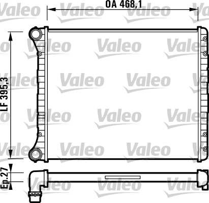 Radiator motor potrivit AUDI A2 1.2D-1.6