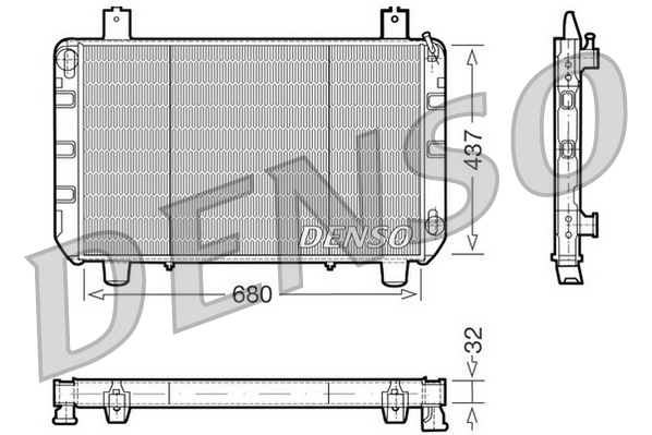 Radiator motor potrivit AUDI A3, Q2, Q3; CUPRA FORMENTOR; SEAT ATECA, LEON, LEON SC, LEON SPORTSTOURER, LEON ST, LEON ST KOMBI; SKODA KAROQ, KODIAQ I, OCTAVIA III, OCTAVIA IV 1.0-2.0D