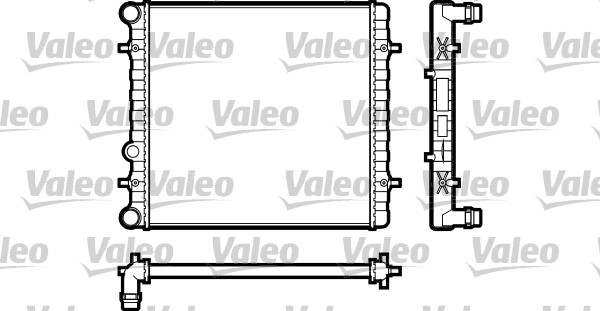 Radiator motor potrivit AUDI A3, TT; OPEL MOVANO A; SEAT LEON, TOLEDO II; SKODA OCTAVIA I, OCTAVIA I KOMBI; VW BORA, BORA I, GOLF IV 1.4-2.5D