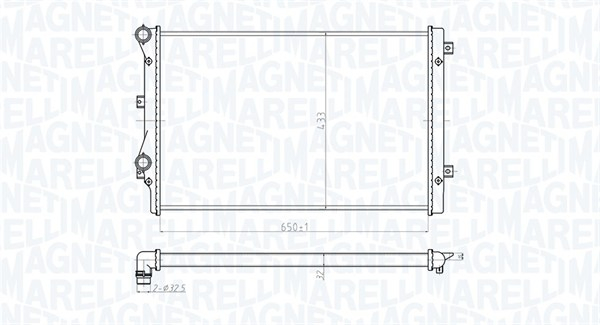Radiator motor potrivit AUDI A3, TT; SEAT ALTEA, ALTEA XL, LEON, TOLEDO III; SKODA OCTAVIA II, RAPID, SUPERB II, YETI; VW BEETLE, CADDY ALLTRACK, CADDY ALLTRACK MINIVAN, CADDY III 1.0-2.0D