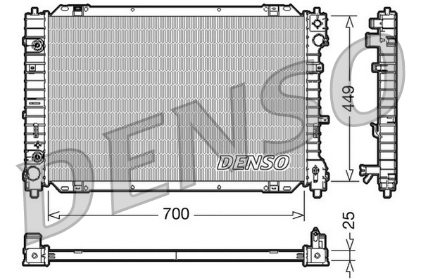 Radiator motor potrivit AUDI A3, TT; SKODA SUPERB II; VW CC B7, EOS, GOLF V, JETTA III, JETTA IV, PASSAT B6, PASSAT B7 2.5/3.2/3.6 pana in 2015 [3]