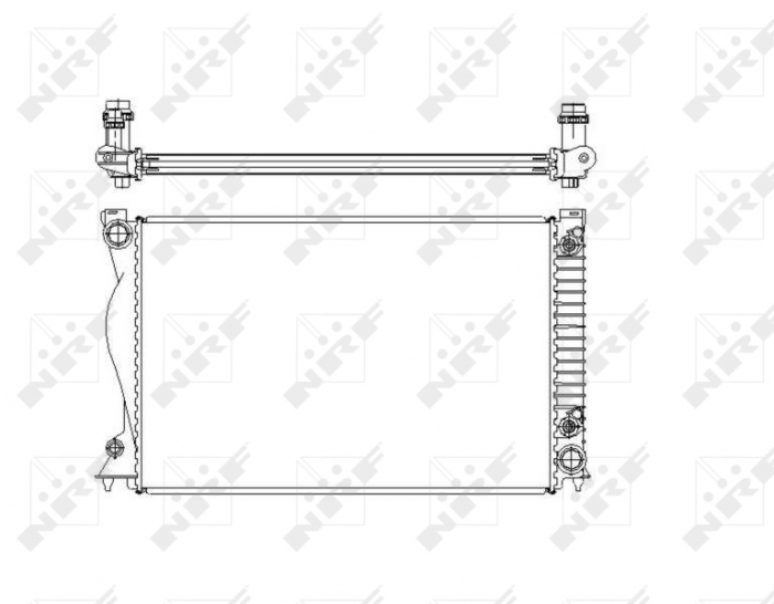 Radiator motor potrivit AUDI A6 ALLROAD C6, A6 C6 2.4-3.2