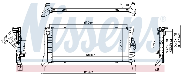 Radiator motor potrivit BMW 1 (F40), 2 (F45), 2 GRAN COUPE (F44), 2 GRAN TOURER (F46), 2 GRAN TOURER VAN (F46), X1 (F48), X2 (F39), X2 (U10); MINI CLUBMAN (F54) 1.5D/2.0D dupa 2014 [2]