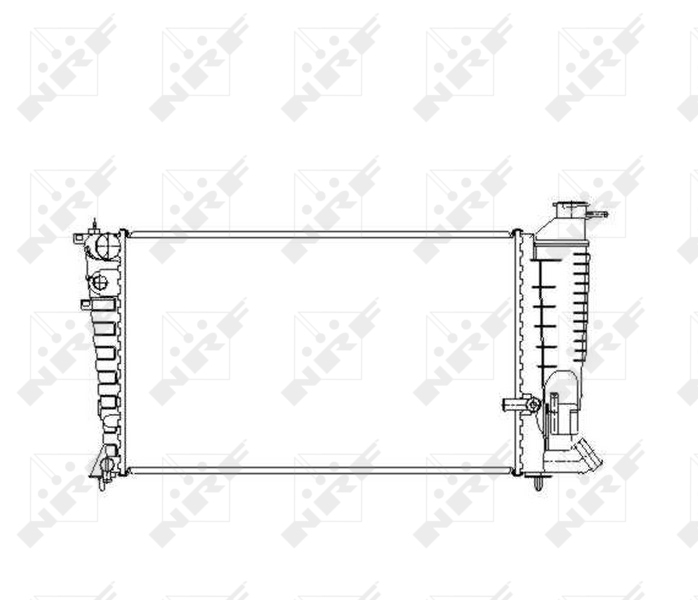 Radiator motor potrivit citroen zx 1.9d