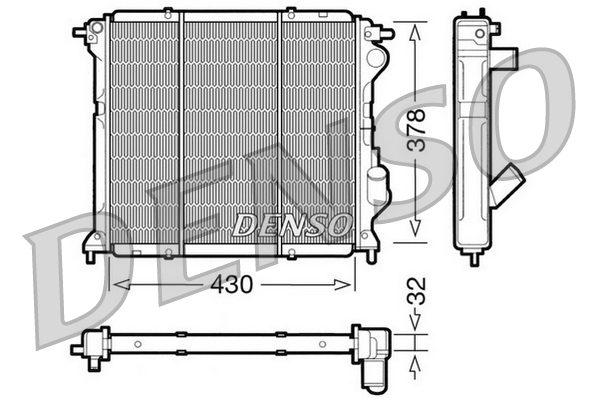 Radiator motor potrivit LEXUS ES; TOYOTA CAMRY, VENZA 3.5 [3]