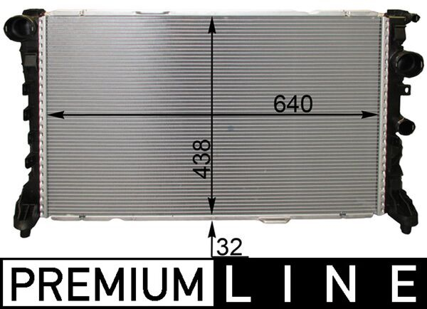 Radiator motor potrivit MERCEDES C (C204), C T-MODEL (S204), C (W204), CLS (C218), CLS SHOOTING BRAKE (X218), E T-MODEL (S212), E (W212), SL (R231), SLK (R172), SLS AMG (C197) 5.5-6.3 dupa 2008 [2]