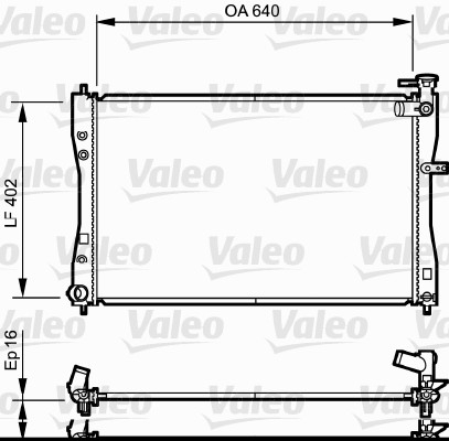 Radiator motor potrivit mitsubishi colt czc vi, colt vi 1.5