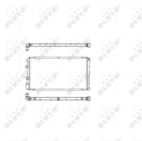 Radiator motor potrivit NISSAN KUBISTAR; OPEL MOVANO; RENAULT MASTER II 1.5D-2.8D