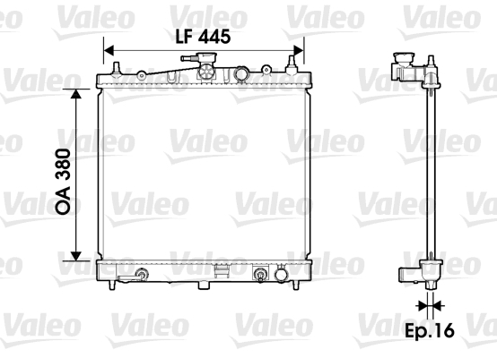 Radiator motor potrivit NISSAN MICRA C+C III, MICRA III, NOTE 1.2/1.4/1.6 01.03-06.12 [2]