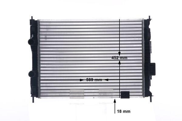 Radiator motor potrivit NISSAN QASHQAI I 2.0 [3]