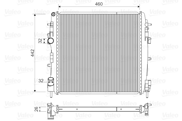Radiator motor potrivit RENAULT KANGOO, KANGOO EXPRESS 1.5D [2]