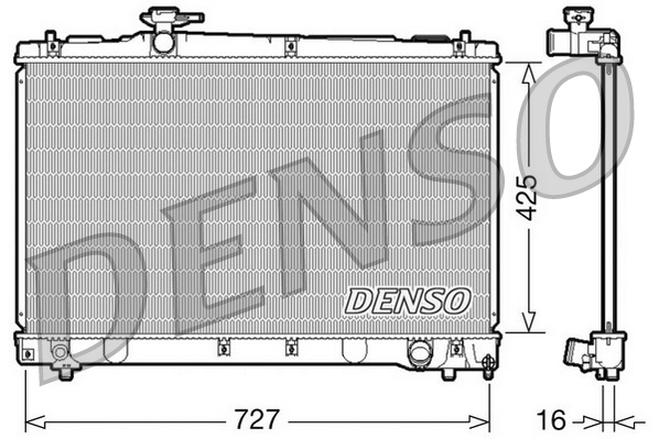 Radiator motor potrivit TOYOTA AVENSIS VERSO 2.4