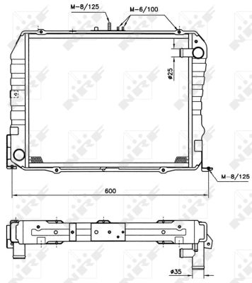 Radiator motor potrivit TOYOTA HIACE IV 2.0/2.4 [3]