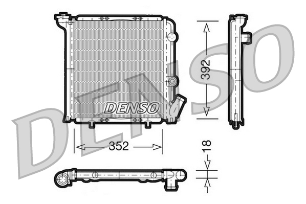 Radiator motor potrivit TOYOTA URBAN CRUISER 1.4D