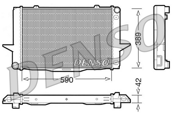Radiator motor potrivit volvo 850, c70 i, s70, v70 i, xc70 i 2.0 2.3 2.4