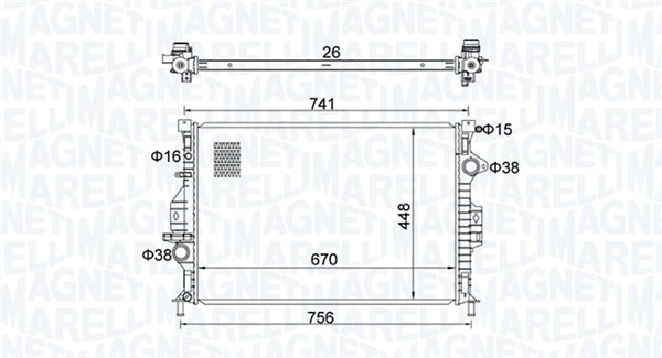 Radiator motor potrivit VOLVO S60 II, S80 II, V40, V60 I, V70 III, V70 III/KOMBI, XC60 I, XC70 II; FORD C-MAX II, FOCUS III, FOCUS III/HATCHBACK, GALAXY II, GALAXY MK II 1.5-4.4 [4]