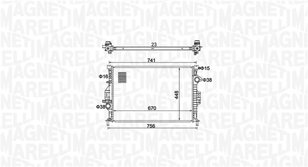 Radiator motor potrivit VOLVO S60 II, S80 II, V40, V60 I, V70 III, V70 III/KOMBI, XC60 I, XC70 II; FORD C-MAX II, FOCUS III, FOCUS III/HATCHBACK, GALAXY II, GALAXY MK II 1.5-4.4 [3]