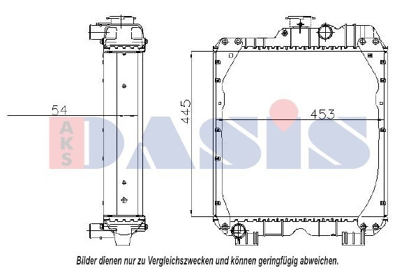 Radiator racire motor potrivit CASE
