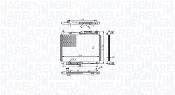 Radiator racire motor potrivit FORD FIESTA VII 1.0 04.19-