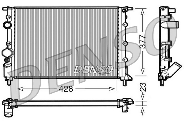 Radiator racire motor potrivit LEXUS NX; TOYOTA RAV 4 IV 2.5H 07.14-