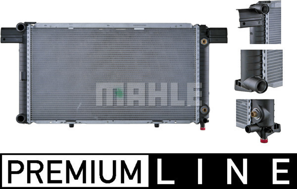 Radiator racire motor potrivit mercedes sl (r129) 2.8 3.0 3.2