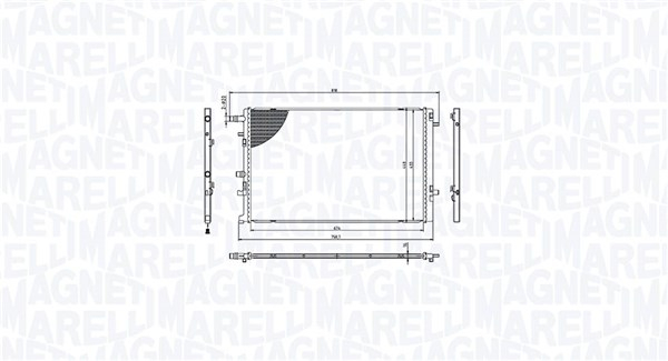 Radiator racire motor potrivit RENAULT GRAND SCENIC IV, KANGOO EXPRESS, KANGOO II, KANGOO III, KANGOO III MINIVAN, MEGANE IV, SCENIC IV, TALISMAN 1.2-2.0D 11.15-