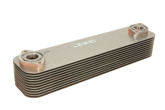 Radiator ulei (100x85x410mm) potrivit IVECO STRALIS I, STRALIS II, TRAKKER I, TRAKKER II F3BE0681C-F3HFE611D 10.04- [2]