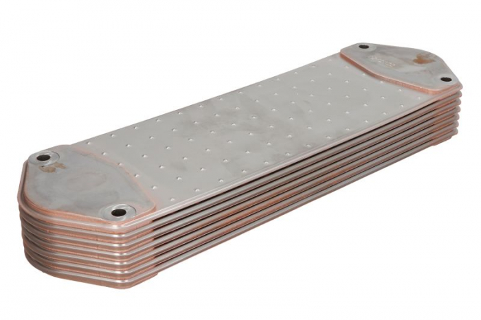Radiator ulei (120x53x394mm, numar nervuri: 7) potrivit SCANIA 4, 4 BUS, G I, P I, R I, T DC09.108-OSC11.03 05.95-05.19 [2]