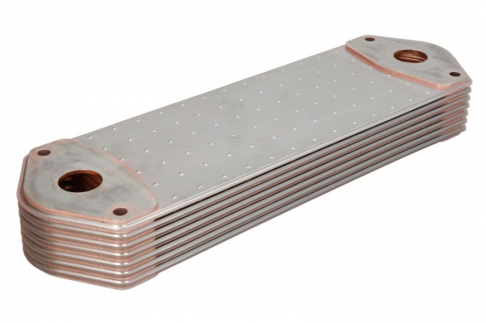 Radiator ulei (120x53x394mm, numar nervuri: 7) potrivit SCANIA 4, 4 BUS, G I, P I, R I, T DC09.108-OSC11.03 05.95-05.19