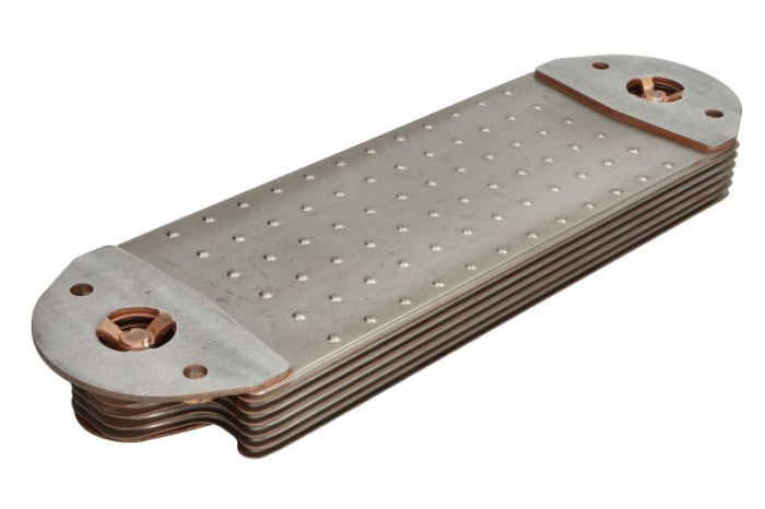 Radiator ulei (125x33x385mm) EURO 5 potrivit RVI KERAX, PREMIUM, PREMIUM 2; VOLVO B11, B9, FM, FM II, FMX, FMX II D11A-330-MIDR06.23.56B 41 04.96-
