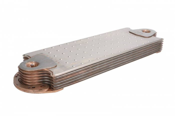 Radiator ulei (125x33x385mm, numar de nervuri: 6) potrivit RVI KERAX, PREMIUM; VOLVO B11, B9, FH12, FH16, FM12, NH12 D11A-370-MIDR06.23.56B 41 08.93-