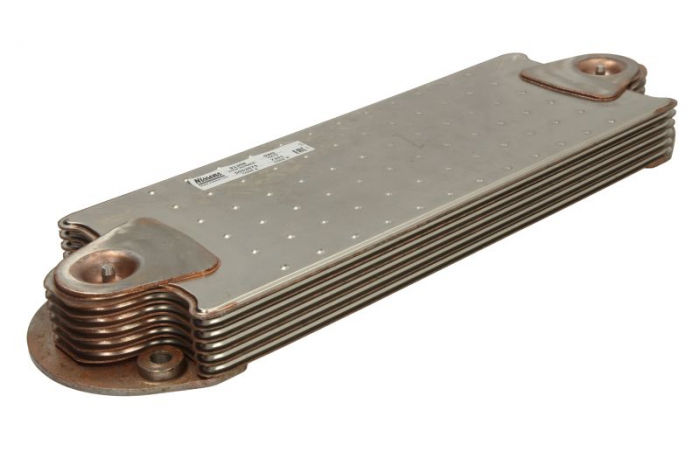 Radiator ulei (126x37x410mm) EURO 5 potrivit RVI KERAX, PREMIUM, PREMIUM 2; VOLVO B11, B9, FM, FM II, FMX, FMX II D11A-330-MIDR06.23.56B 41 04.96-
