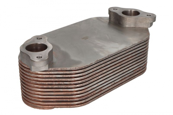 Radiator ulei (130x270mm) EURO 6 potrivit MERCEDES ACTROS MP4   MP5, ANTOS, AROCS; SETRA 400, 500 471.943-OM936.923 07.11-